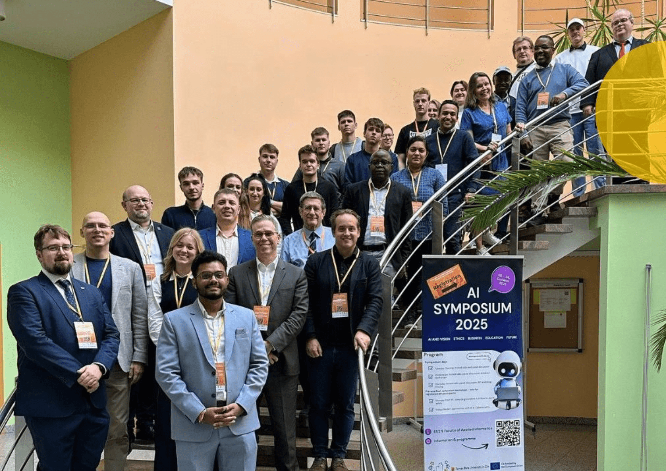 Thumbnail image of the post:  MANOLO at AI Symposium 2025.